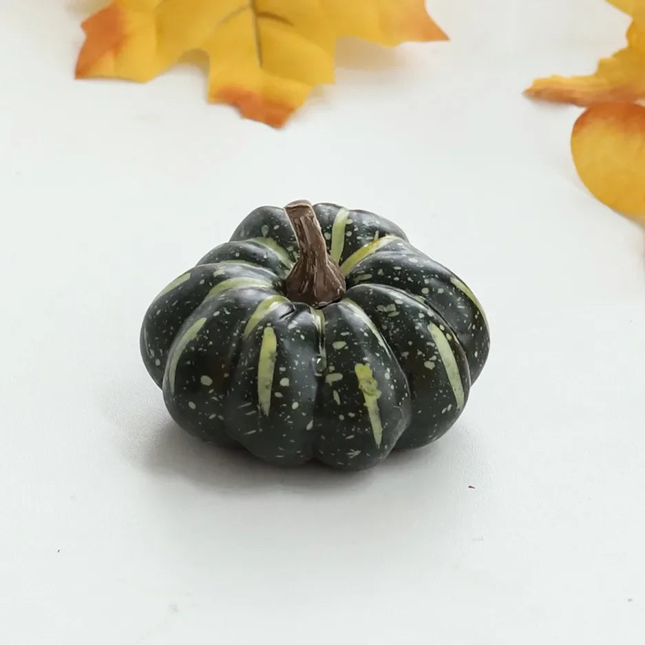 Mini Citrouille Artificielle, Décorations d'Halloween pour la Maison