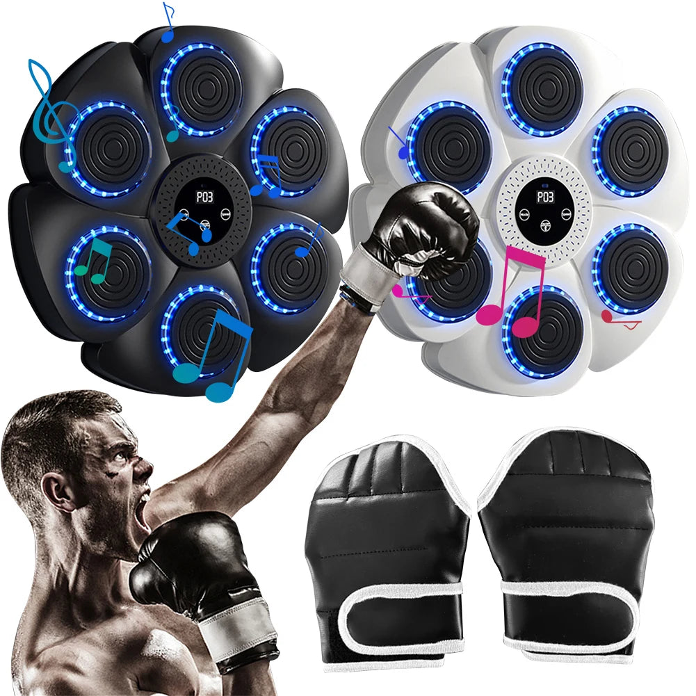 Machine de boxe itude intelligente pour adultes et enfants – Entraînement sportif, fitness, entraînement à domicile, entraînement de réponse, cible murale