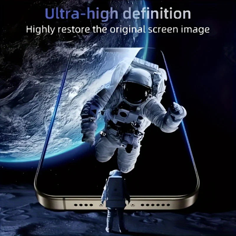 Film de protection plein écran Anti-espion – 2 pièces pour iPhone 14/15/16/17 (incl. Pro Max &amp; Air)