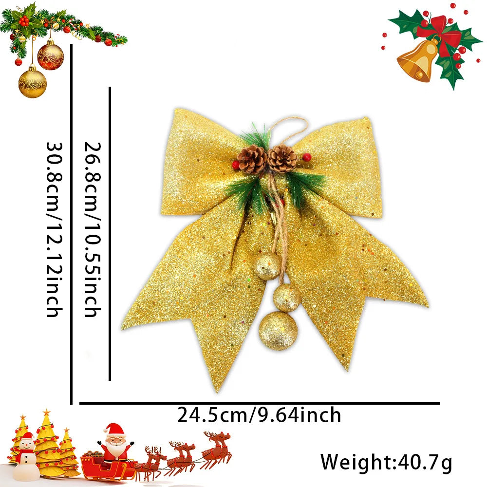 Décorations d'Arbre de Noël en Coton