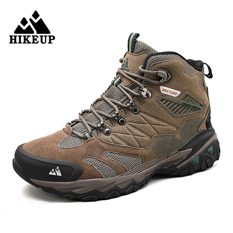 Chaussures de Randonnée HIKEUP Homme – Bottes Outdoor Respirantes et Résistantes