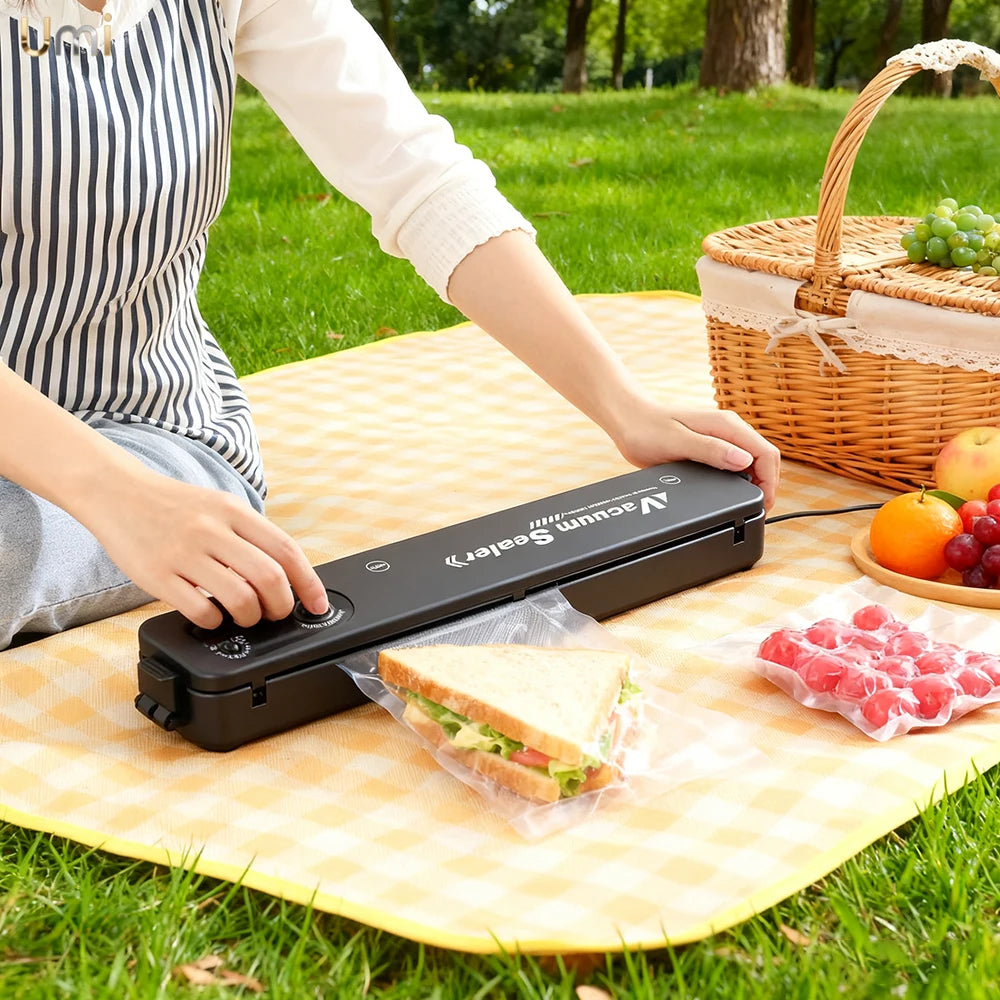 Machine à sceller sous vide entièrement automatique XMSJ – scelleuse électrique puissante pour aliments, usage domestique