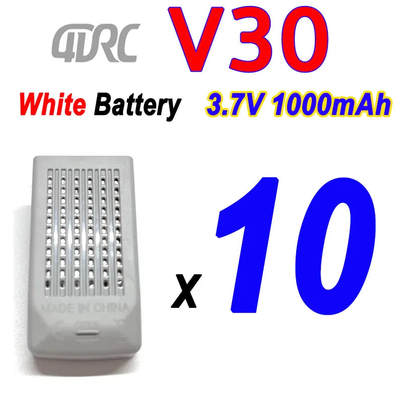 Batterie originale 4DRC V30 3.7V 1000mAh pour Mini Drone RC
