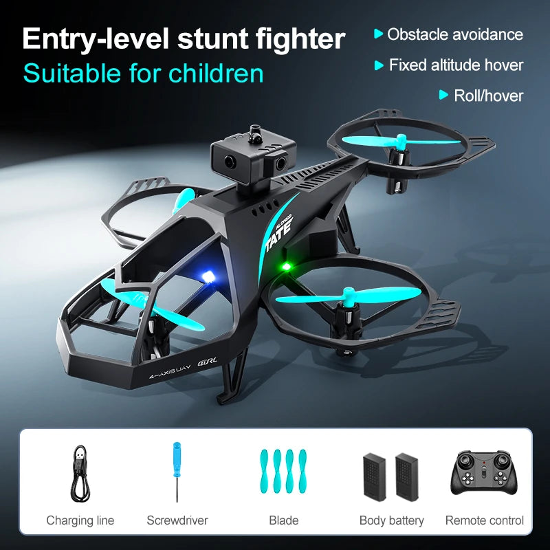 Mini Drone 360° V35  – Avion Télécommandé, Évitement d’Obstacles, Mode Sans Tête, Hélicoptère RC