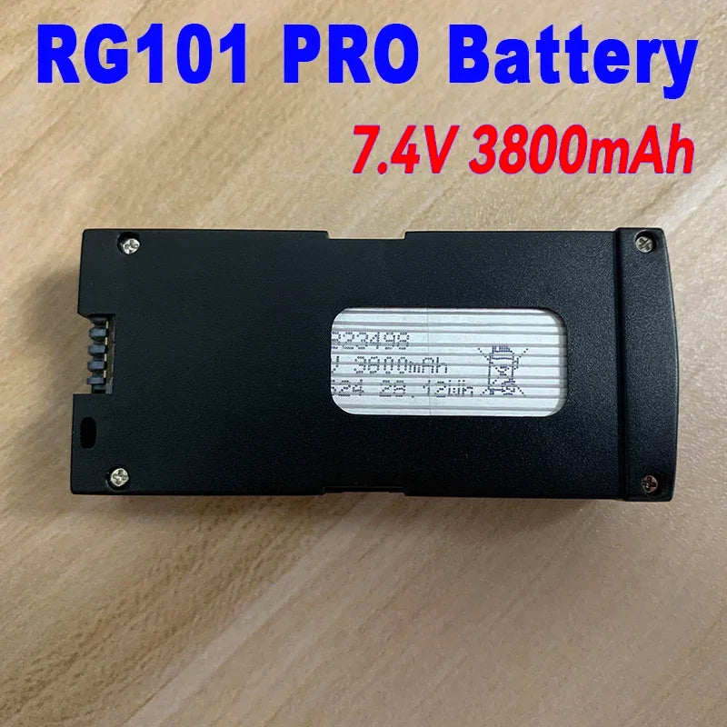 Batterie originale pour Drone RG101 Pro, 7.4V, 3800mAh, RG101 PDrone, 7.4V, 3000mAh, pour RG101 Max, accessoires de rechange, pièces