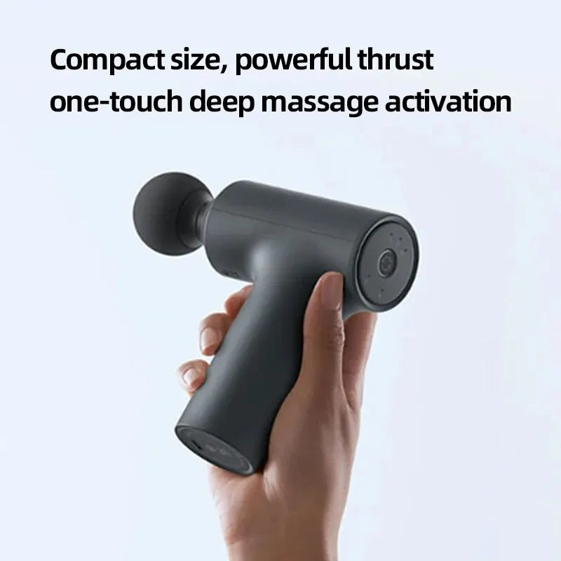 Xiaomi-Mijia Mini Massage Gun, 12 Kg Thrust, Intelligent Memory Equipment, Portable, Weight 350 g, Speed ​​2500 rpm, Model MJJMQ03YM,