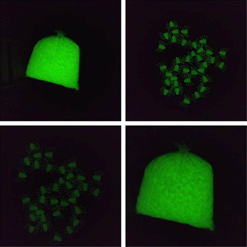 Petites Araignées Noires en Plastique – Décoration Halloween, Maison Hantée – Lot de 50 Pièces