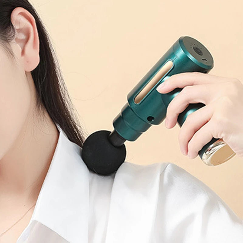 Massage Gun, Muscle Relaxation Device, Electric Vibration Massage Gun, Professional Quality Neck Membrane Gun