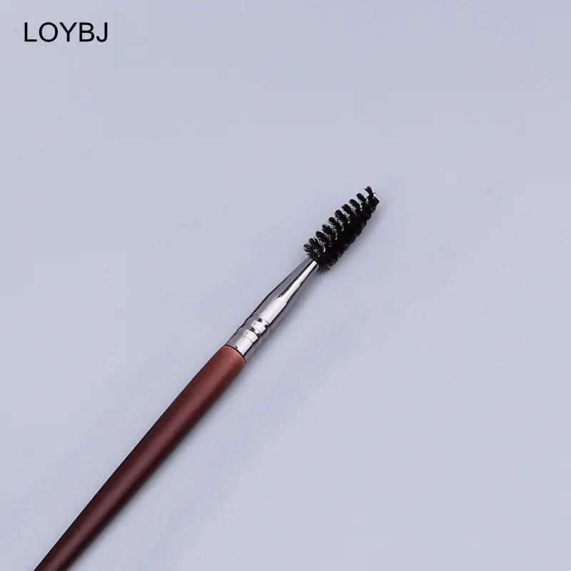 Pinceau à fond de teint plat LOYBJ, brosse de maquillage, poils de chèvre, pointillé, fard à joues, sourcils, cils, outil cosmétique