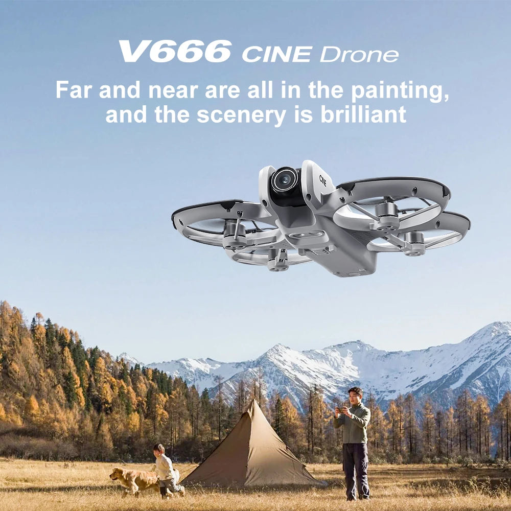Drone Xiaomi Mijia V666 – 4K Professionnel, WIFI 5G, Évitement d’Obstacles, Mode Altitude