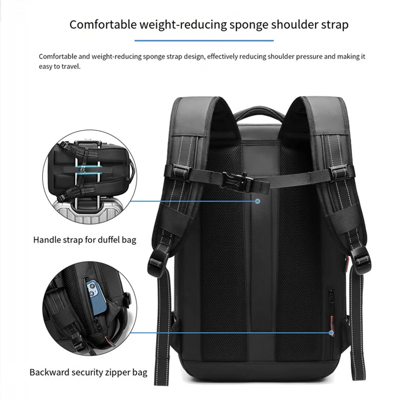 Sac à dos de voyage multifonction pour hommes