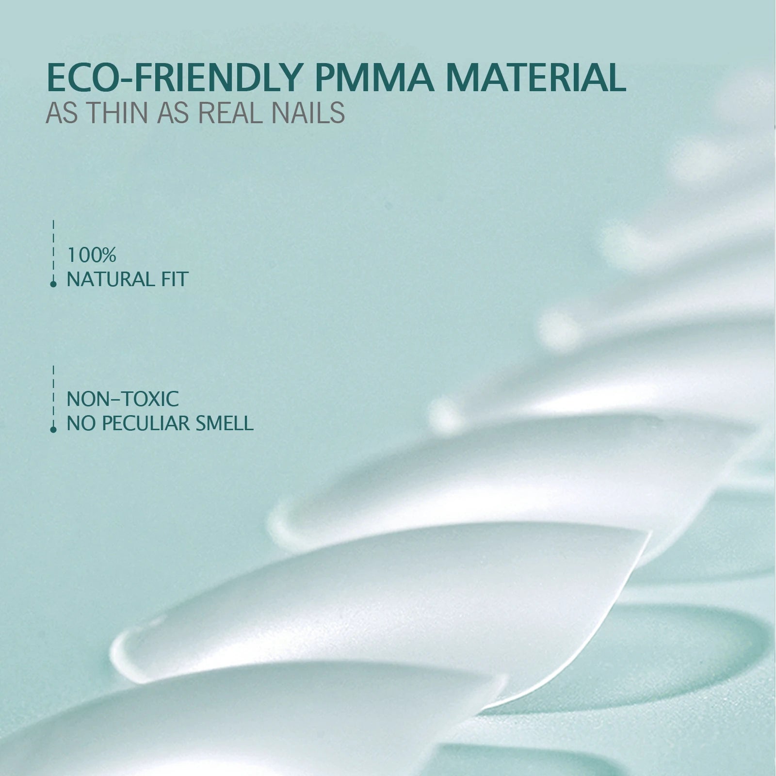 Faux ongles mats et doux, 240 pièces