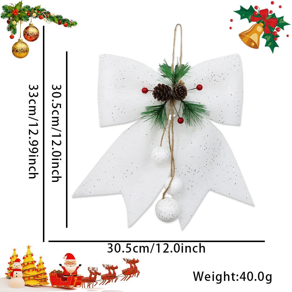 Décorations d'Arbre de Noël en Coton