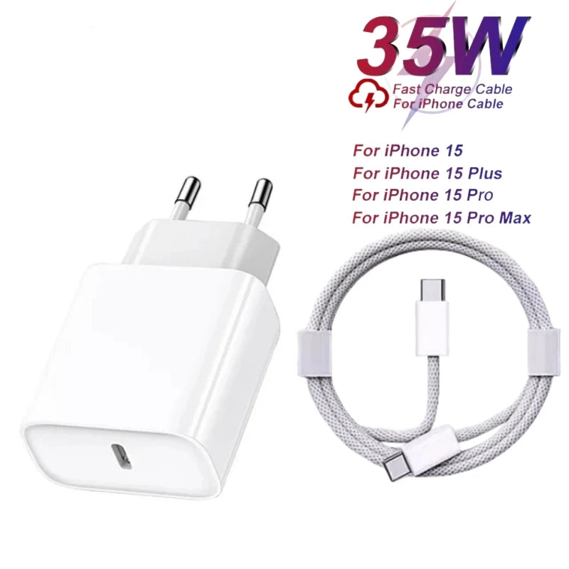 Câble USB Type-C d'origine pour recharge rapide, cordon de chargeur turbo PD 65W 45W 25W pour iPhone 15 Pro Max iPad Samsung S23 S22