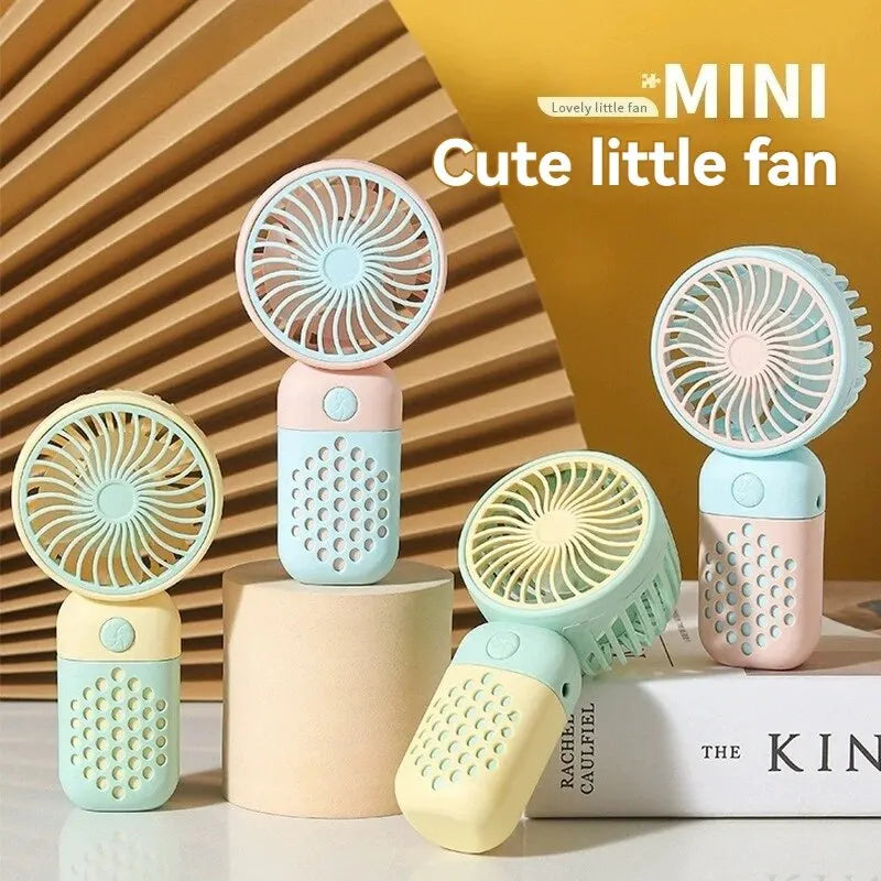 Mini Portable USB Charging Fan, Handheld Fan