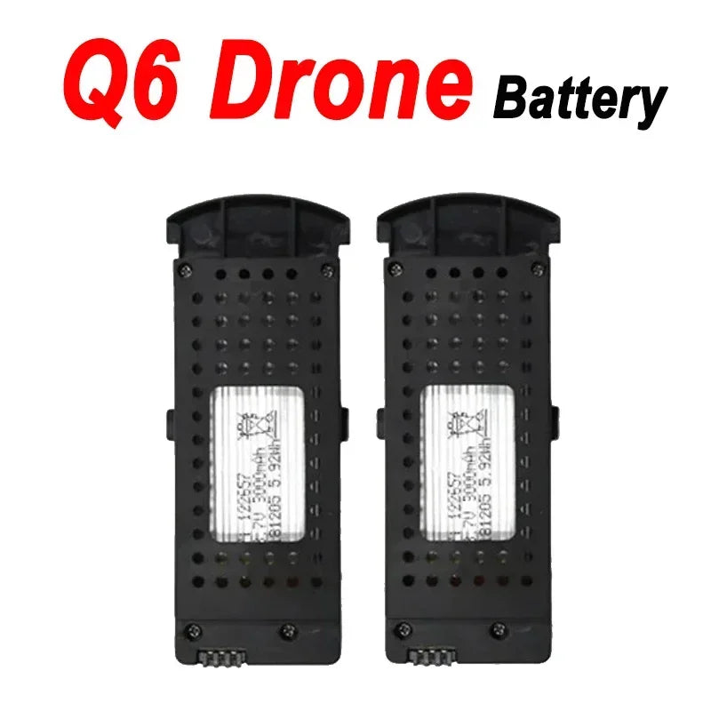 Batterie originale pour Drones Q6, 3.7V, 1800mAh, pour G6 S6 8K RC Quadcopter, pièces de rechange G6 Pro, batterie Lipo de remplacement