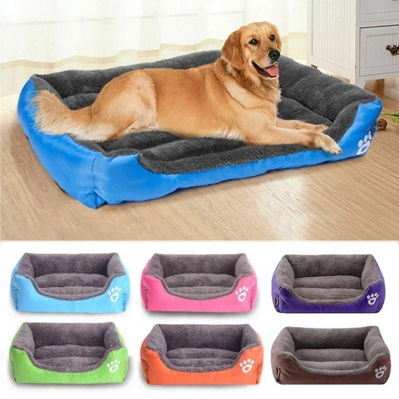 8 Colors Dog and Cat Bed, Warm and Comfortable Bed, Pet Baskets 