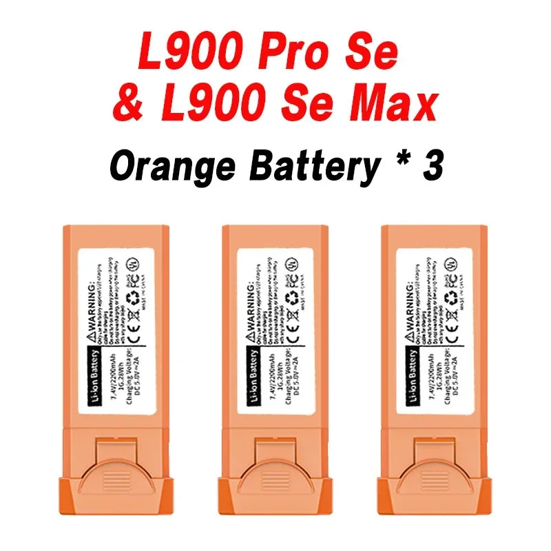 Batterie LYZRC L900 Pro SE 7.4V 2200mAh pour Drone RC