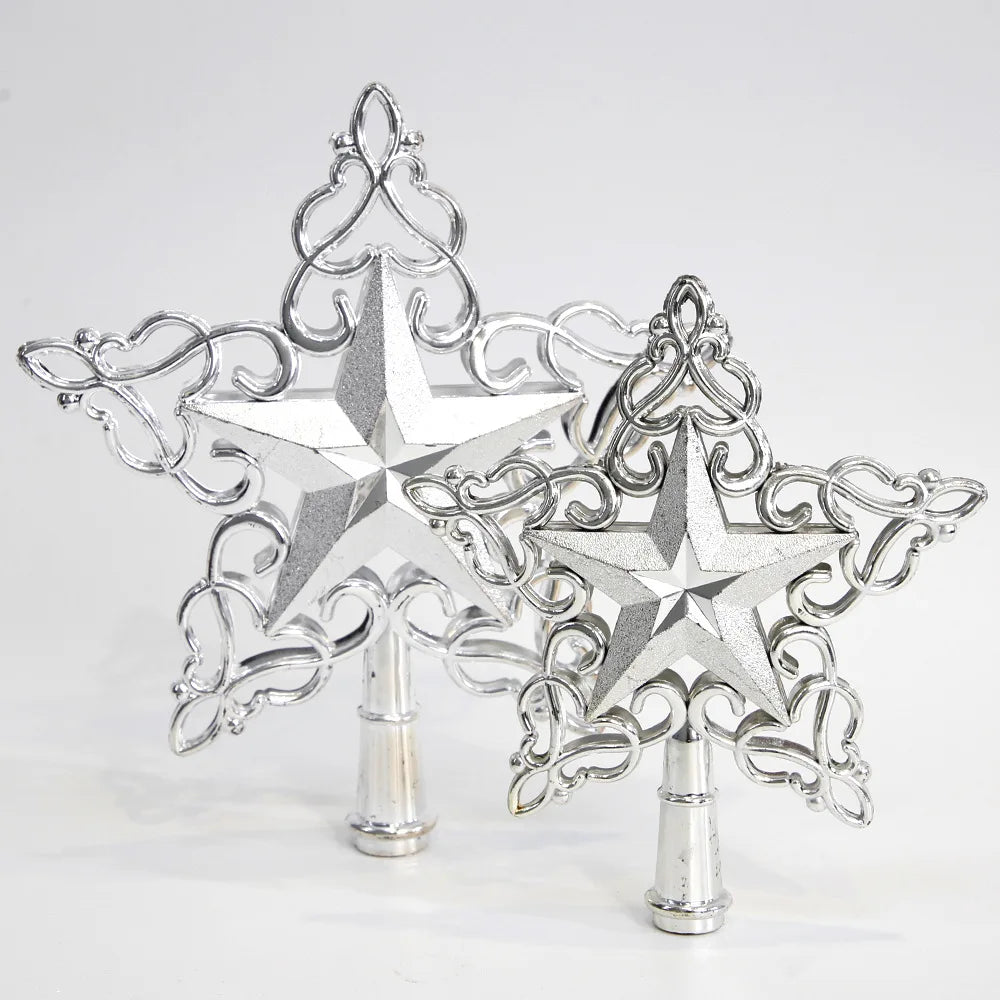 Étoile à cinq branches, décoration de Noël créative 22cm