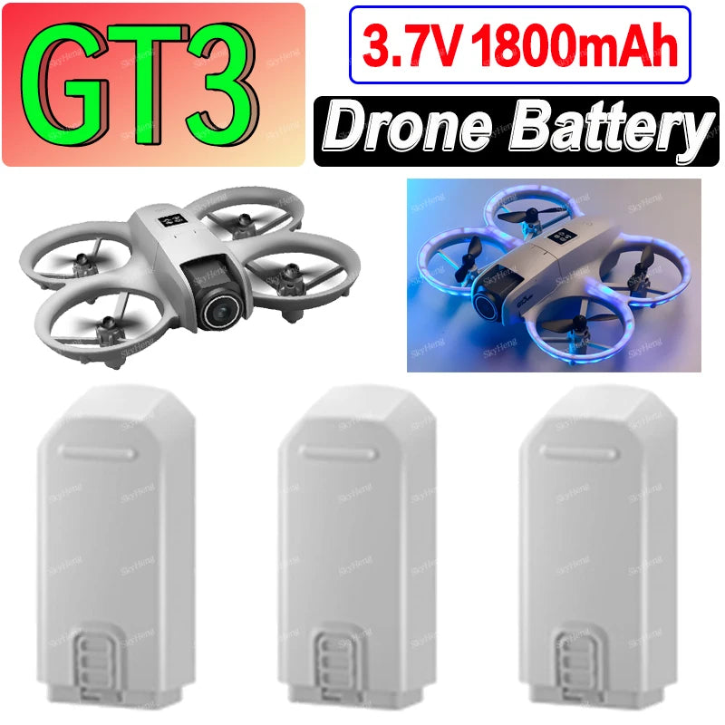 LSRC GT3 batterie d'origine 3.7V 1800MAh pour GT3 Drone RC quadrirotor batterie de remplacement pièces d'accessoires