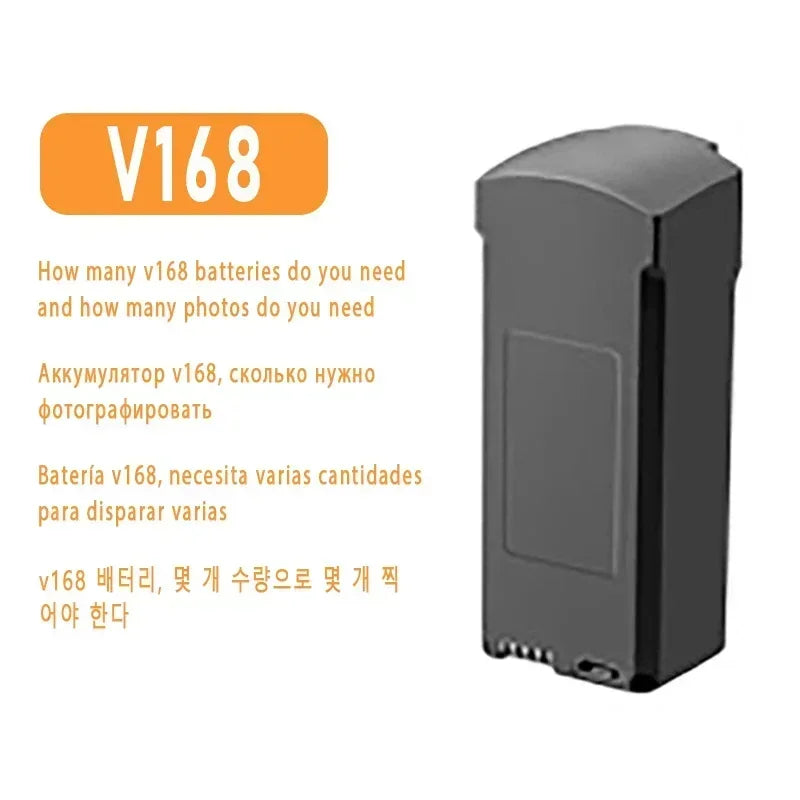 Batterie Li-ion Compatible pour Drones Xiaomi – Modèles V168, V88, S118, S6, Z908, S1S, S2S, S196GPS, V196, V888, A12  CARACTÉRISTIQUE