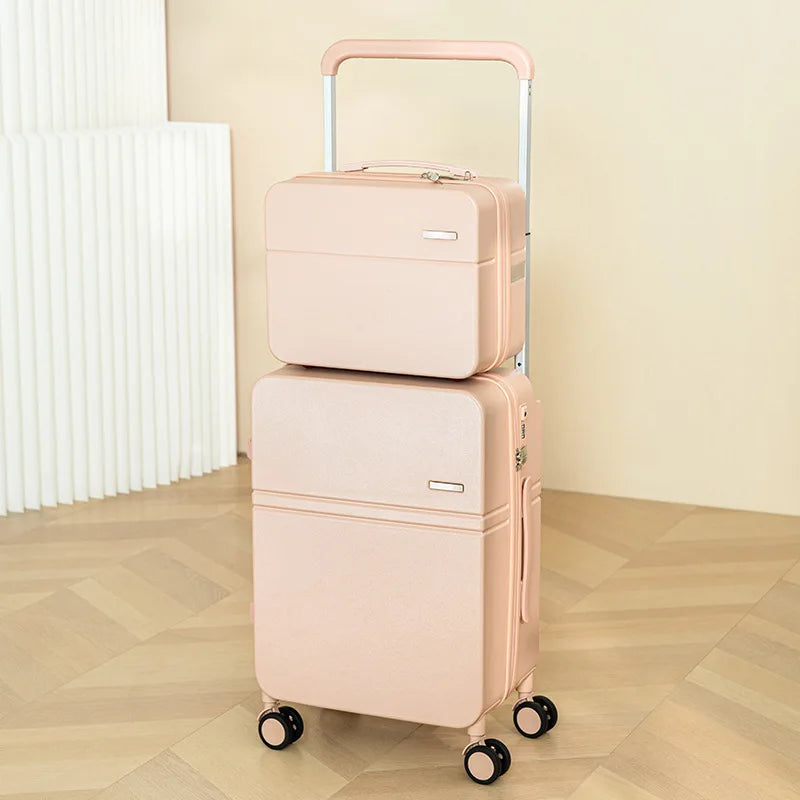 Valise SUSHIMU – Voyage hommes et femmes, 20, 24 et 26 pouces, cadre en aluminium, serrure TSA