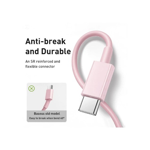 Câble PD 60W Type-C vers Type-C pour iPhone 15 / 16, charge rapide pour Samsung, Xiaomi, Huawei, accessoires de téléphone 1 m / 2 m