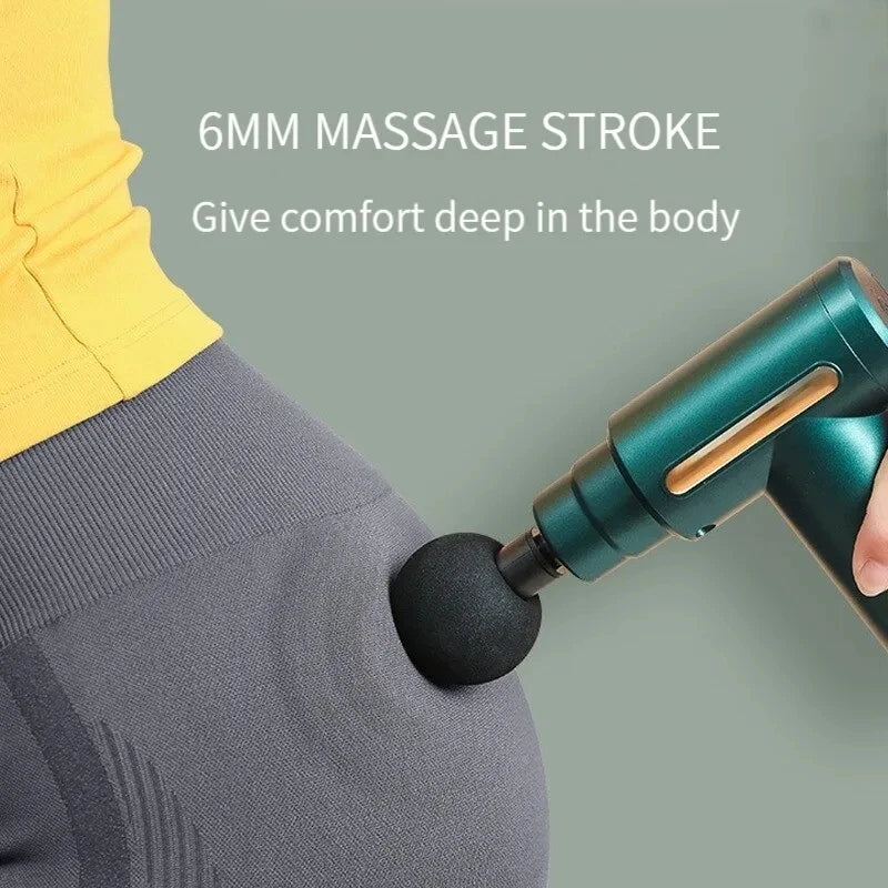 Massage Gun, Muscle Relaxation Device, Electric Vibration Massage Gun, Professional Quality Neck Membrane Gun