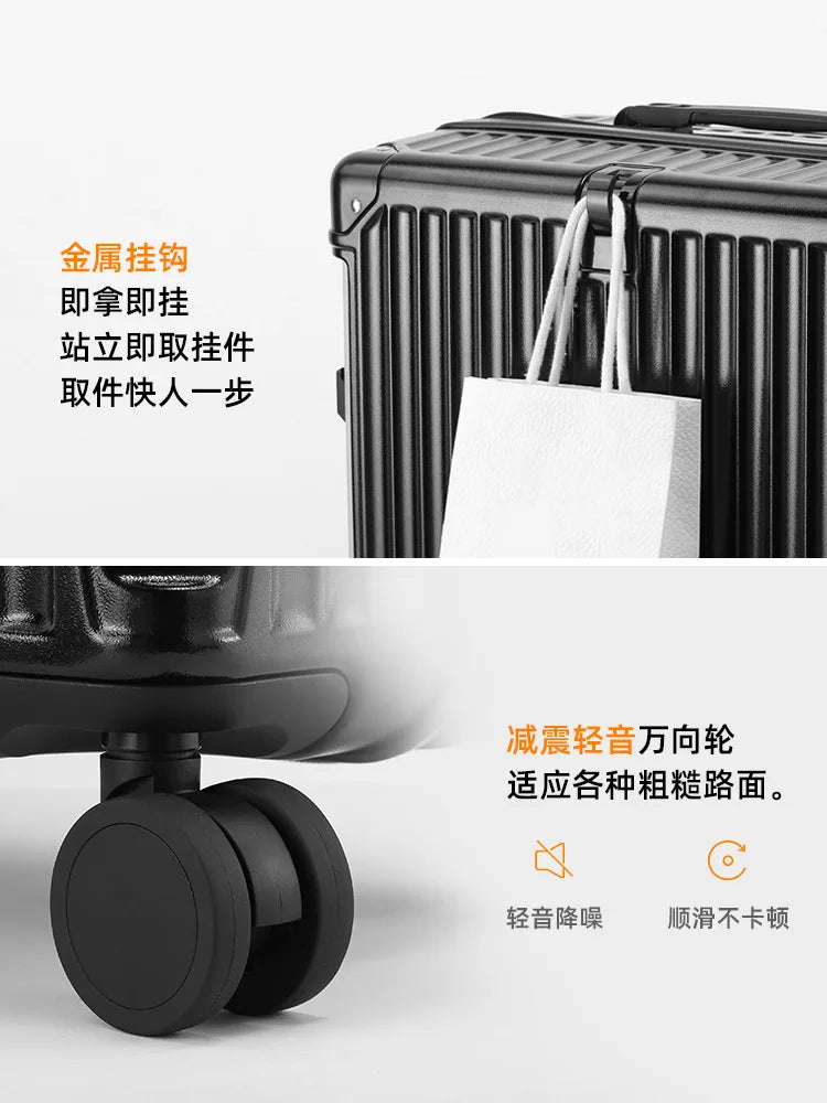 Valise rigide en PC avec cadre renforcé SUSHIMU – bagage à roulettes, 20, 24 et 28 pouces