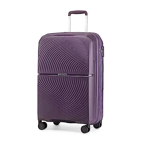 Valises de voyage British Traveller, 3 pièces, PP, serrure TSA et 4 roues pivotantes