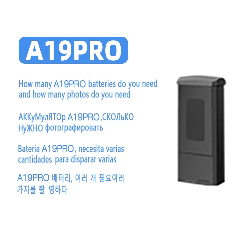 Batterie de drone 3,7 V – Compatible X226, V666, V198MAX, GT5, GT8, XT606, XT808, V988, M7, M10, A14, A19, A21