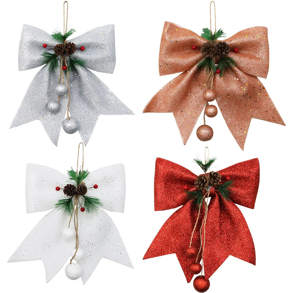 Décorations d'Arbre de Noël en Coton