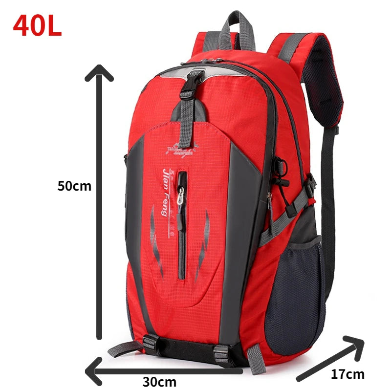 Bergsteigerrucksack für Herren und Damen, Fahrradrucksack, Sport, Freizeit, Reiserucksack 