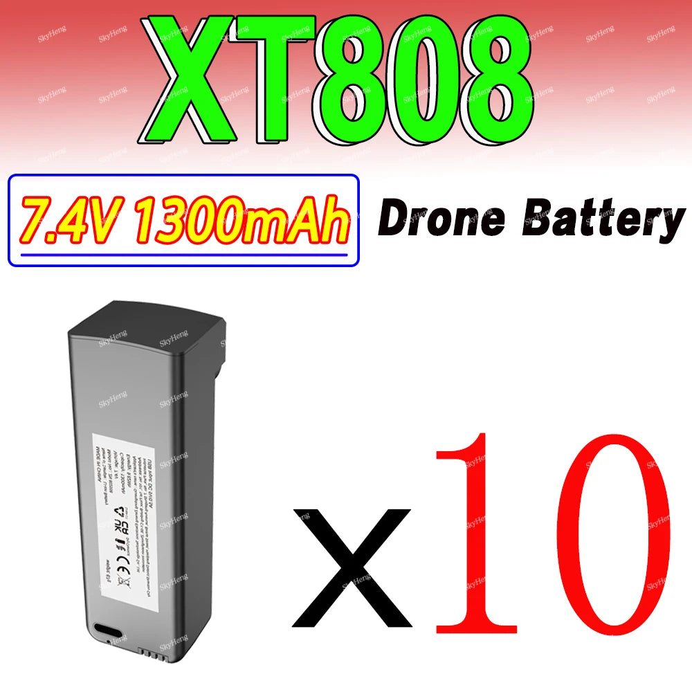 Batterie XT808 7.4V 1300mAh pour Drone RC