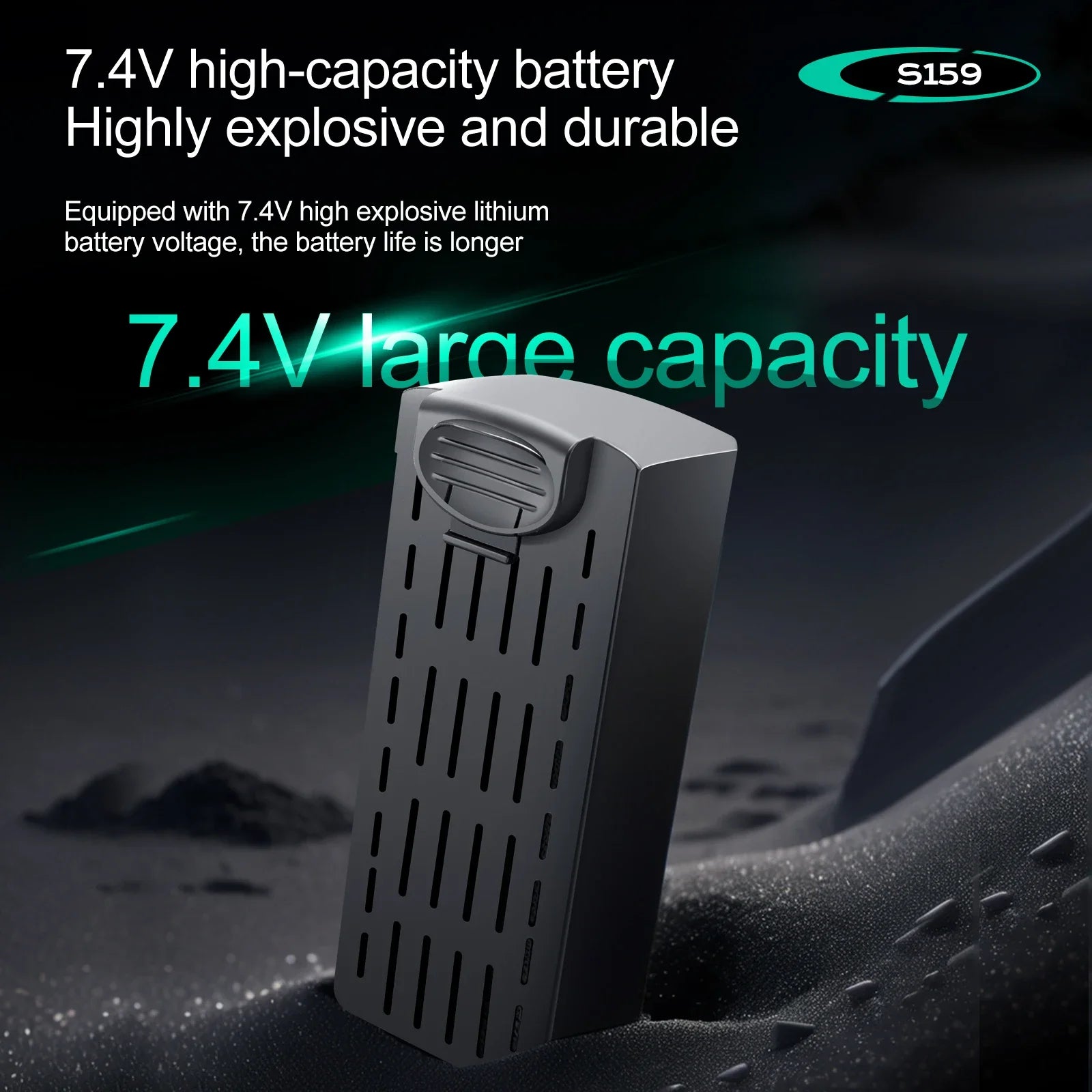 Batterie originale au Lithium pour Drone GPS S159