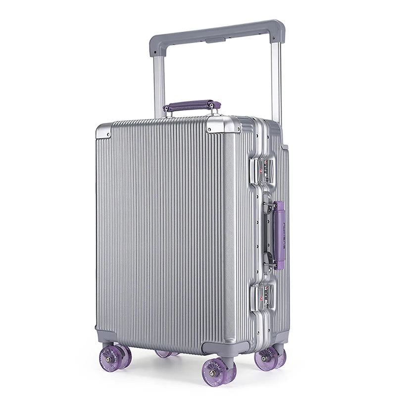 Bagage à roulettes SUSHIMU – valise de voyage 20, 24 et 26 pouces avec serrure à combinaison Premium