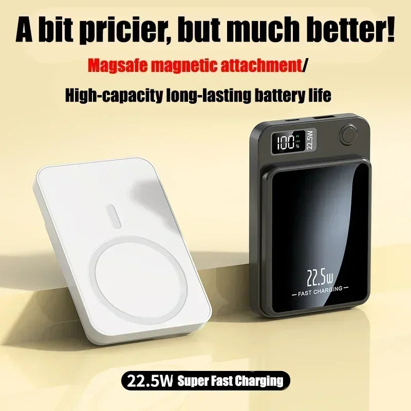 Portable External Battery, Super Fast Charging, Huawei P50, Samsung, iPhone Xiaomi Powerbank,