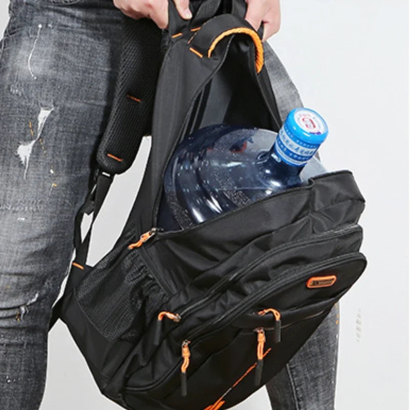 Wasserdichter Oxford-Rucksack für Herren, Computertasche, lässiger Reiserucksack, Gymnasiast, Schultasche 