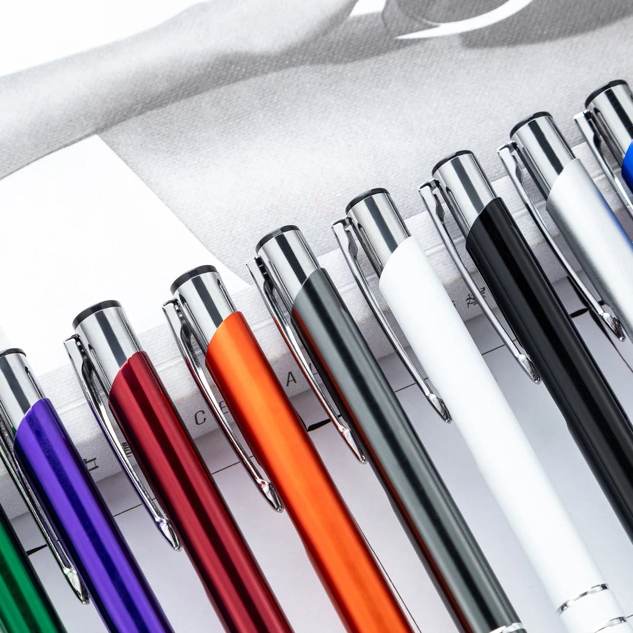 High Quality Black Roller Metal Ballpoint Pen, Gift Pens, Free Custom Logo, 100mm, 10PCs/Lot, 1.0PCs/Lot 