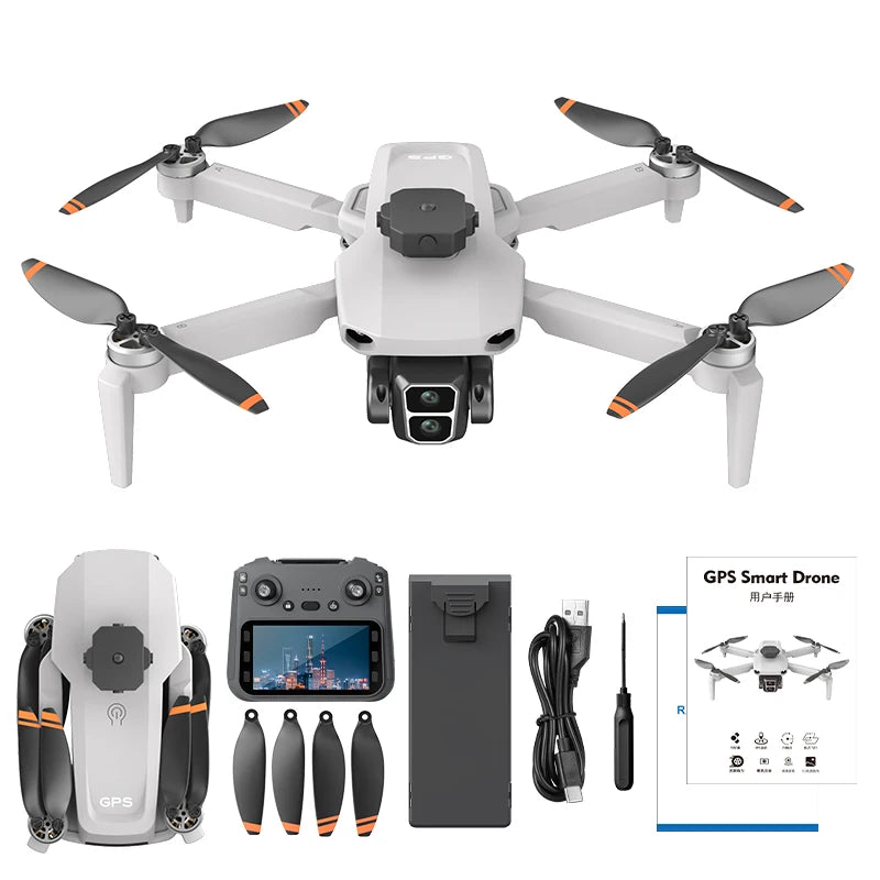 Drone L601-1 Pro 2025 – GPS, Caméra 8K HD, Écran LCD et Évitement d’Obstacles