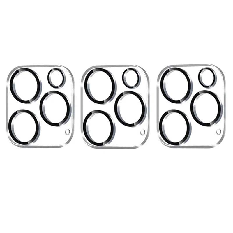 Protecteur d’objectif caméra en verre trempé KENNAGE – Anti-empreintes, Anti-rayures, Anti-éclats – iPhone X à iPhone 15 Pro Max