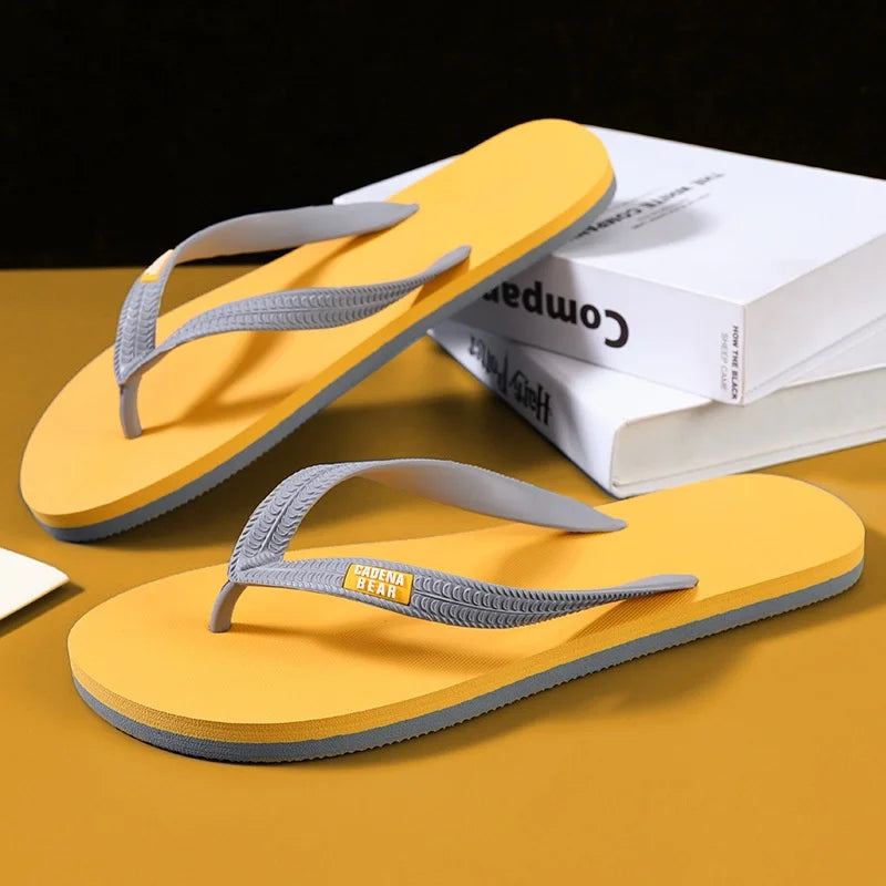 Tongs Homme Antidérapantes – Sandales de Plage Confortables et Respirantes