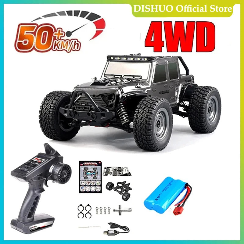 VOITURE RC 16103 PRO Voiture télécommandée pour enfants, camion monstre à dérive à grande vitesse, jouets WLtoys, 16103PRO, 1:16, LED, 2.4G, 70 km/h, VS 144001