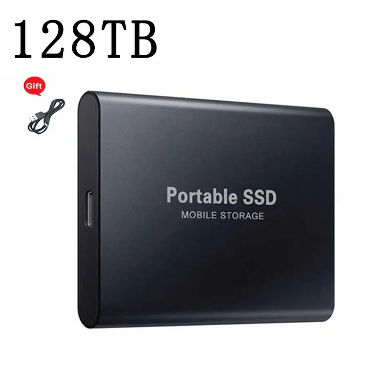 Disque Dur Externe Portable SSD 2 To, 4 To, 16 To, USB Type-C 3.0, Haute Vitesse, 8 To