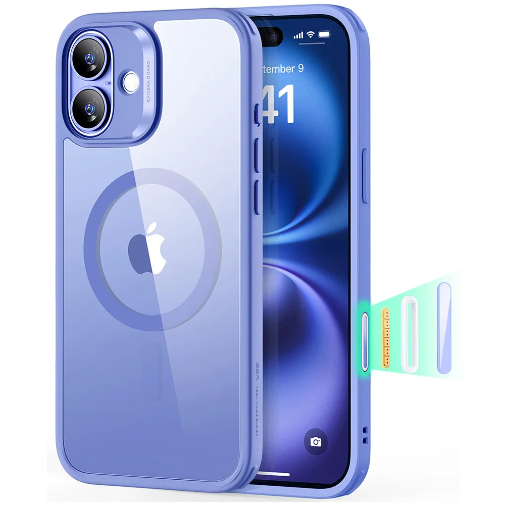 Coque de protection ESR pour iPhone 16 Pro Max/16 Pro Coque avec contrôle de caméra MagSafe Coque de protection de qualité pour iPhone 16/16 Plus