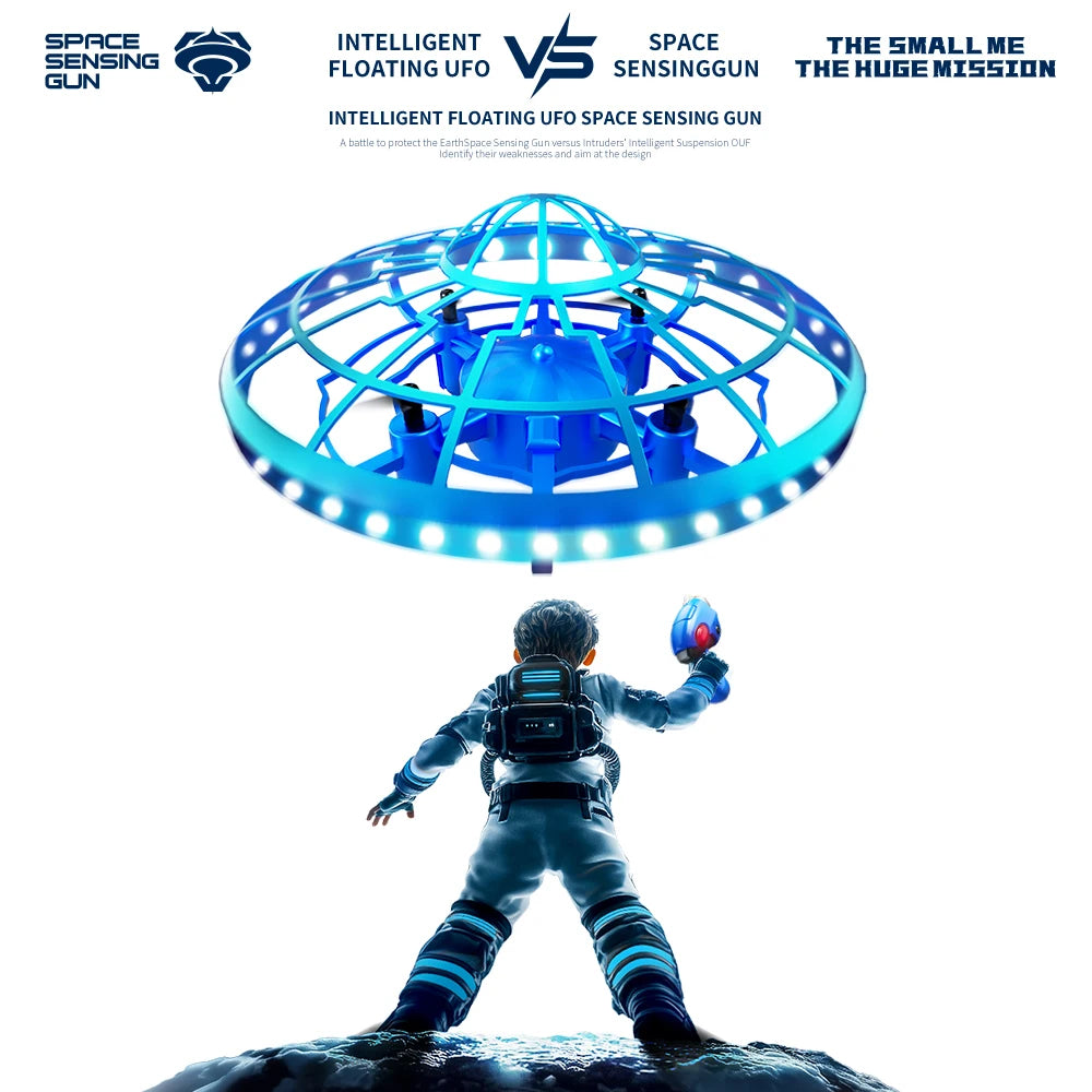 XS4 Drone Soucoupe Volante RC – Jouet interactif Parent-Enfant