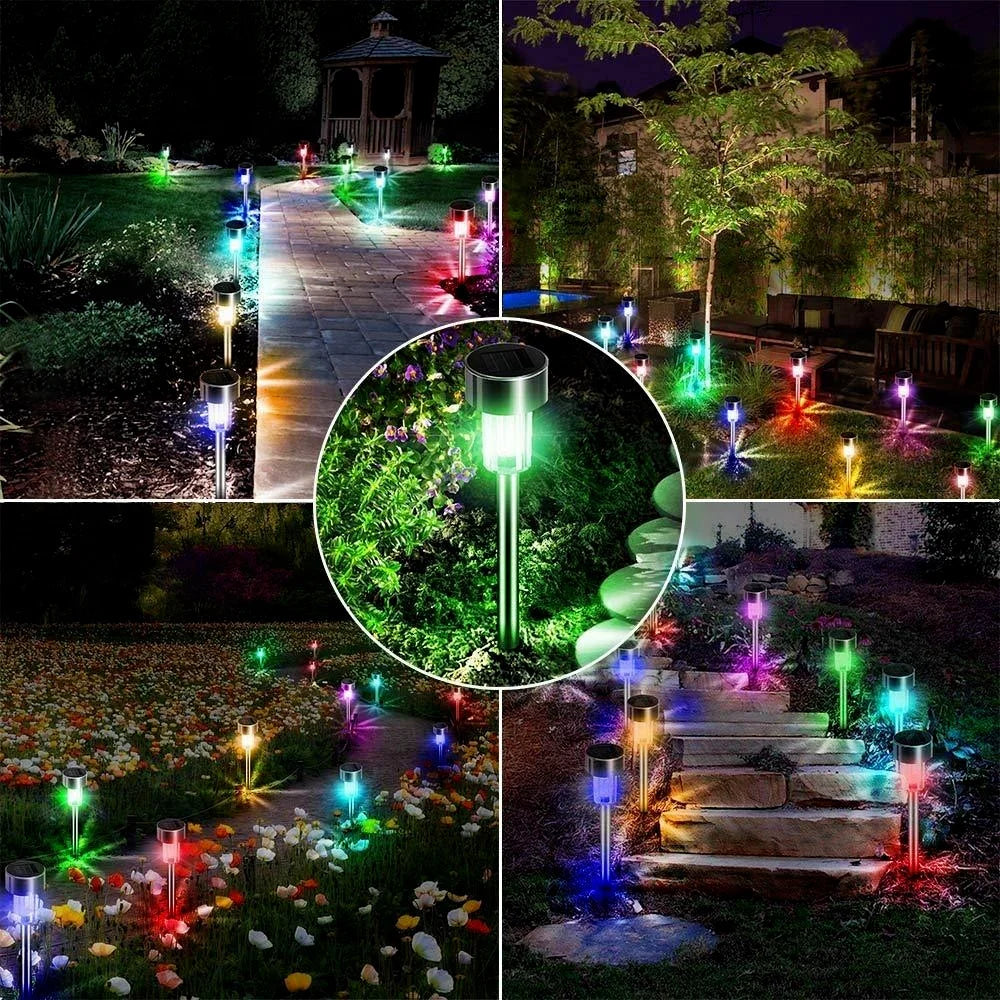 Outdoor Solar Garden Lights Waterproof Lights Decoration Yard Walkways