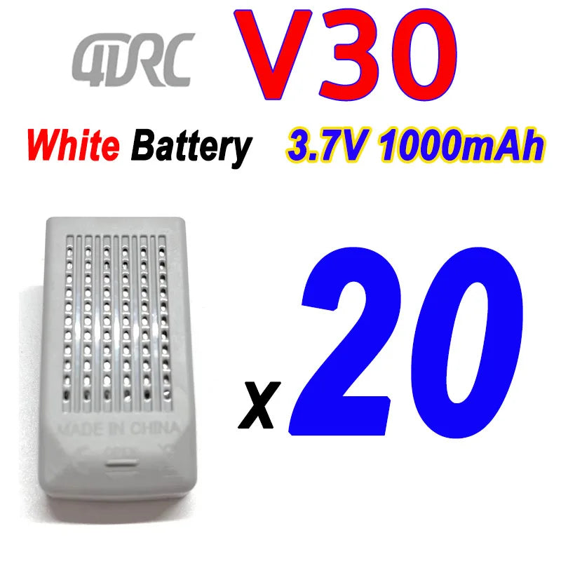 Batterie originale 4DRC V30 3.7V 1000mAh pour Mini Drone RC