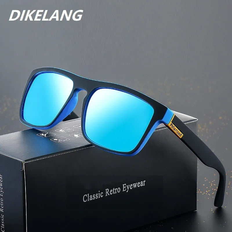 Vintage Polarized Sunglasses for Men Women UV400