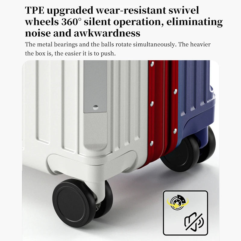 SUSHIMU – Petite valise trolley 18 pouces pour femmes